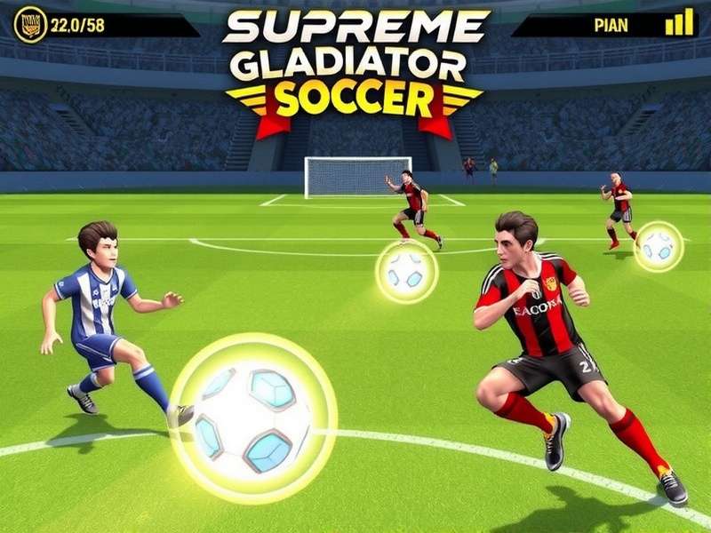 Supreme Gladiator Soccer in Action Supreme Gladiator Soccer Gameplay
